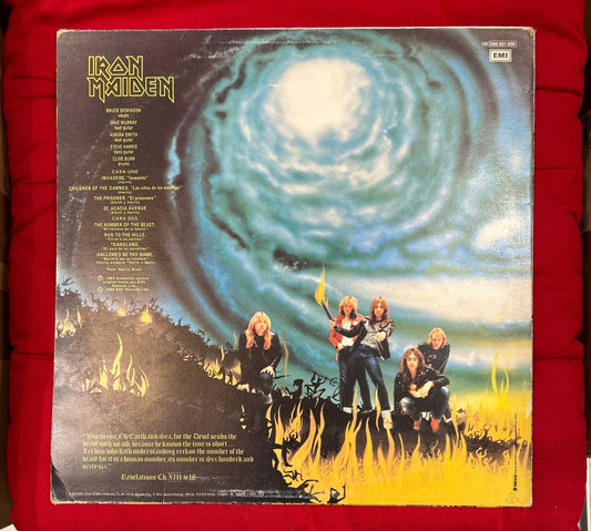 LP Iron Maiden ‎– The Number Of The Beast = El Número De La Bestia 2ª Mano - DISCOS NAKASHA