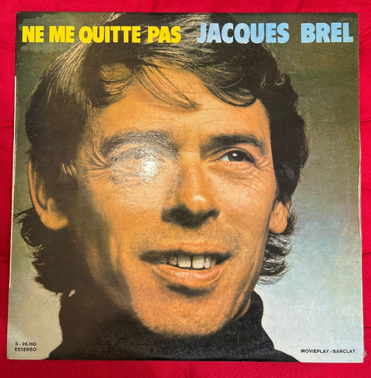 LP Jacques Brel – Ne Me Quitte Pas 2ª Mano (Producto exclusivo recogida en tienda) - DISCOS NAKASHA