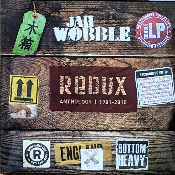 LP Jah Wobble ‎– Redux (Anthology | 1981 - 2015) Nuevo precintado - DISCOS NAKASHA