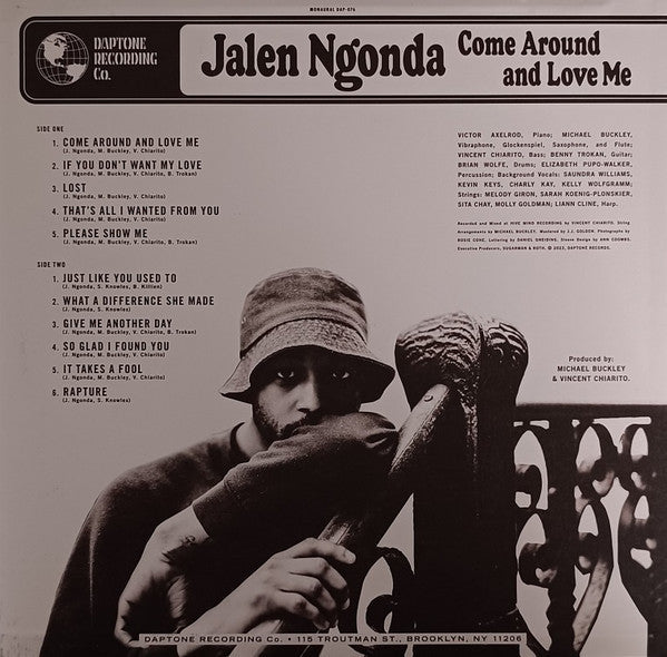 LP Jalen Ngonda ‎– Come Around And Love Me Nuevo precintado - DISCOS NAKASHA