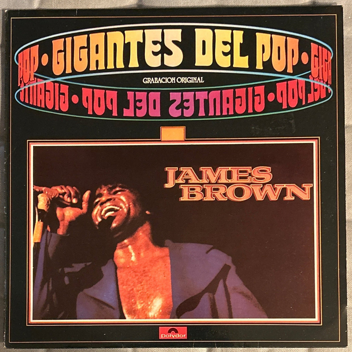 LP James Brown – Gigantes Del Pop - Vol. 4 2ª mano - DISCOS NAKASHA