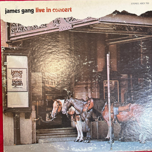 LP James Gang ‎– Live In Concert Ed. USA 2ª Mano - DISCOS NAKASHA