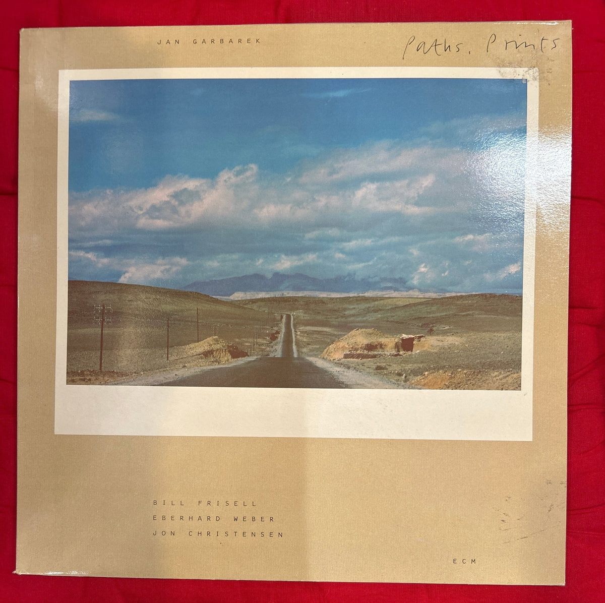 LP Jan Garbarek, Bill Frisell, Eberhard Weber, Jon Christensen ‎– Paths, Prints 2ª Mano - DISCOS NAKASHA