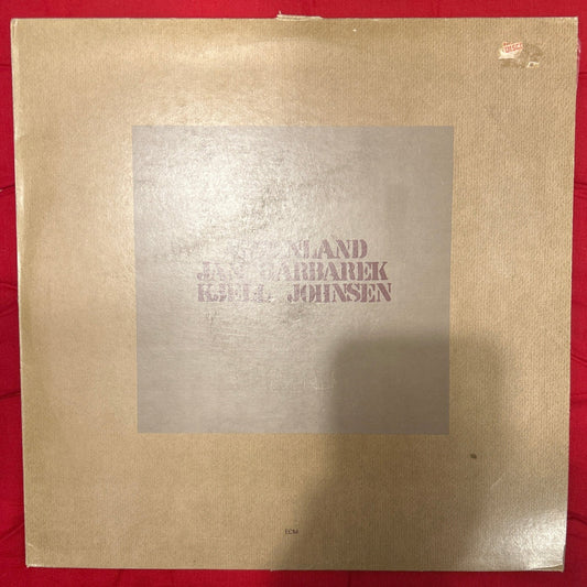 LP Jan Garbarek, Kjell Johnsen ‎– Aftenland 2ª Mano - DISCOS NAKASHA