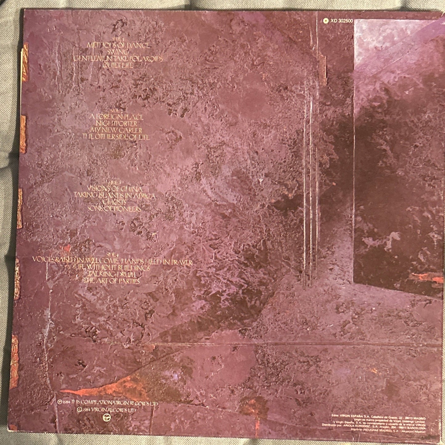 LP Japan ‎– Exorcising Ghosts 2ª Mano - DISCOS NAKASHA