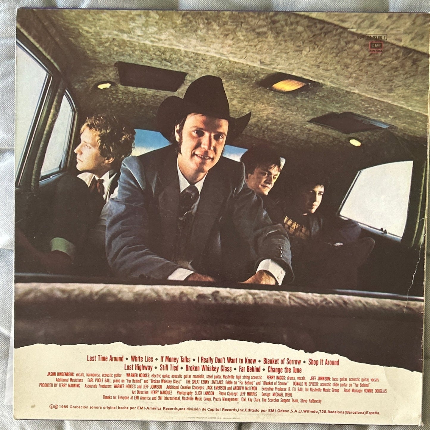 LP Jason & The Scorchers ‎– Lost & Found 2ª Mano - DISCOS NAKASHA
