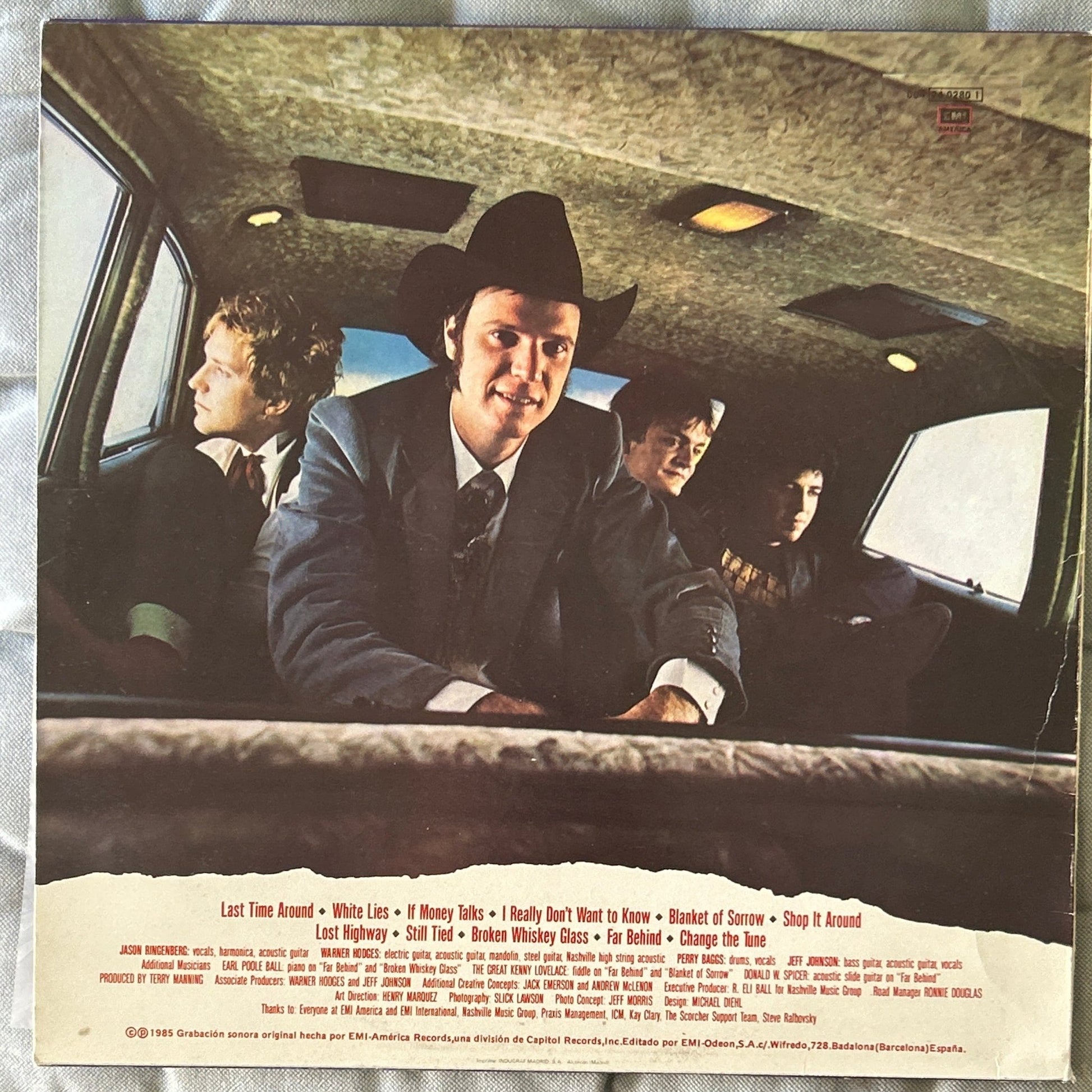 LP Jason & The Scorchers ‎– Lost & Found 2ª Mano - DISCOS NAKASHA