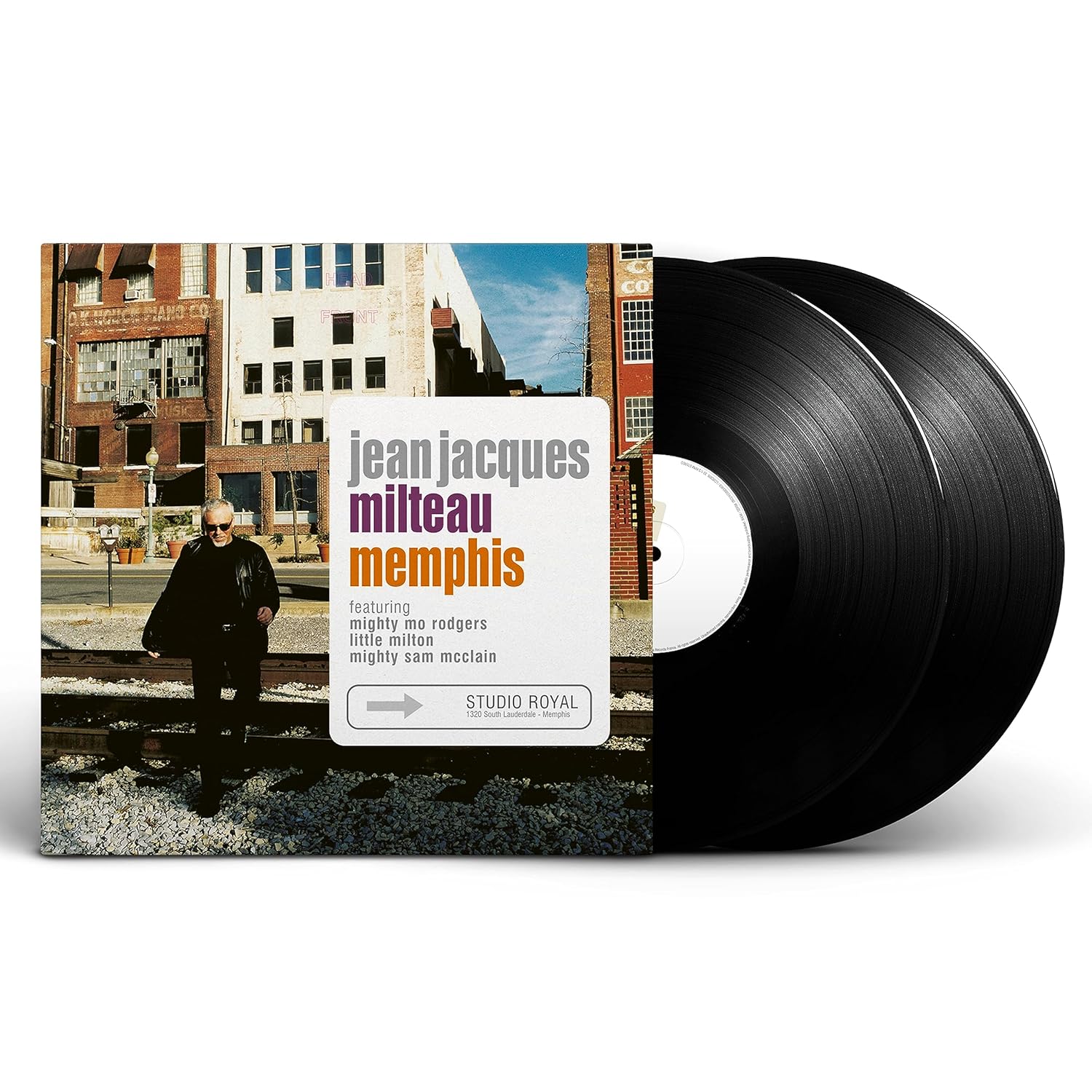 LP Jean Jacques Milteau Featuring Mighty Mo Rogers, Little Milton, Mighty Sam McClain – Memphis Nuevo precintado - DISCOS NAKASHA
