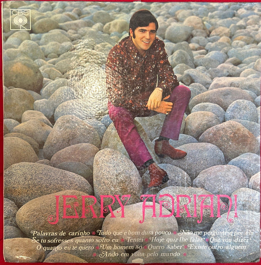 LP Jerry Adriani ‎– Jerry Adriani Ed. Brasileña 2ª Mano - DISCOS NAKASHA