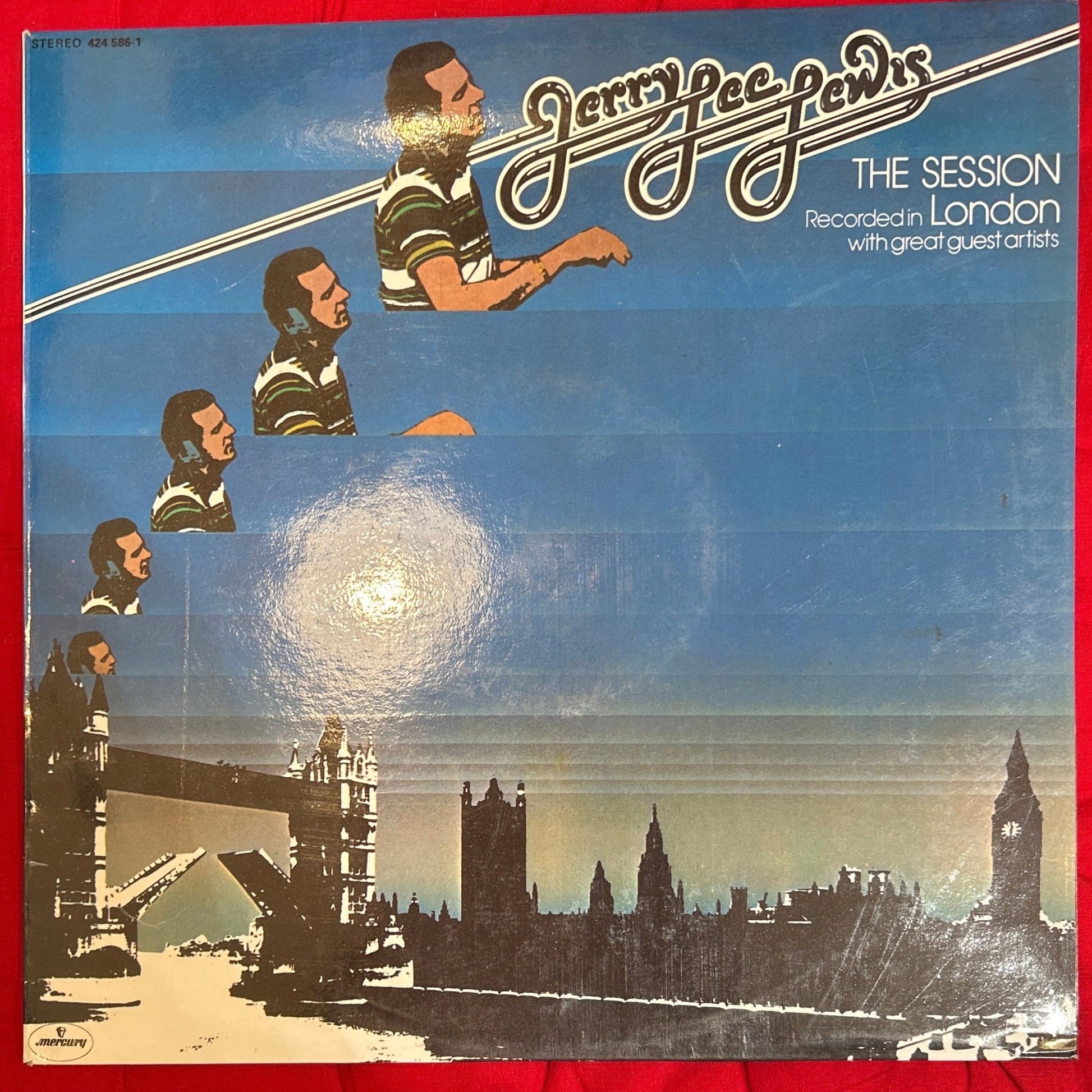 LP Jerry Lee Lewis ‎– The Session (Parte I) 2ª Mano - DISCOS NAKASHA