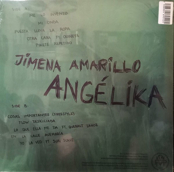 LP Jimena Amarillo – Angelika Nuevo precintado - DISCOS NAKASHA