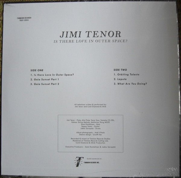 LP Jimi Tenor ‎– Is There Love In Outer Space? Nuevo precintado - DISCOS NAKASHA