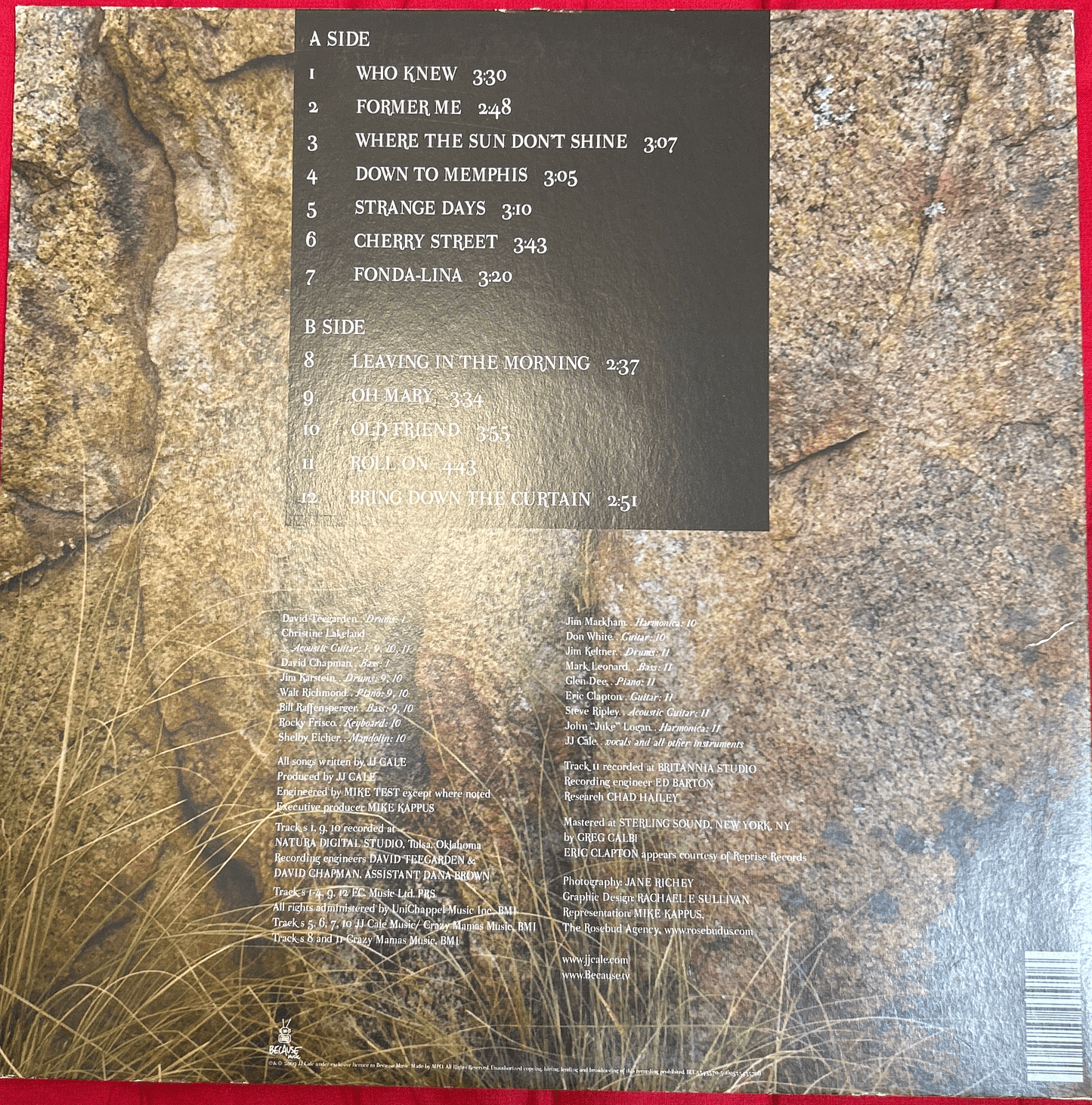 LP JJ Cale‎ – Roll On 2ª Mano - DISCOS NAKASHA