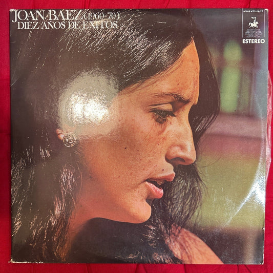 LP Joan Baez ‎– Diez Años De Éxitos 1960 - 1970 2ª Mano - DISCOS NAKASHA