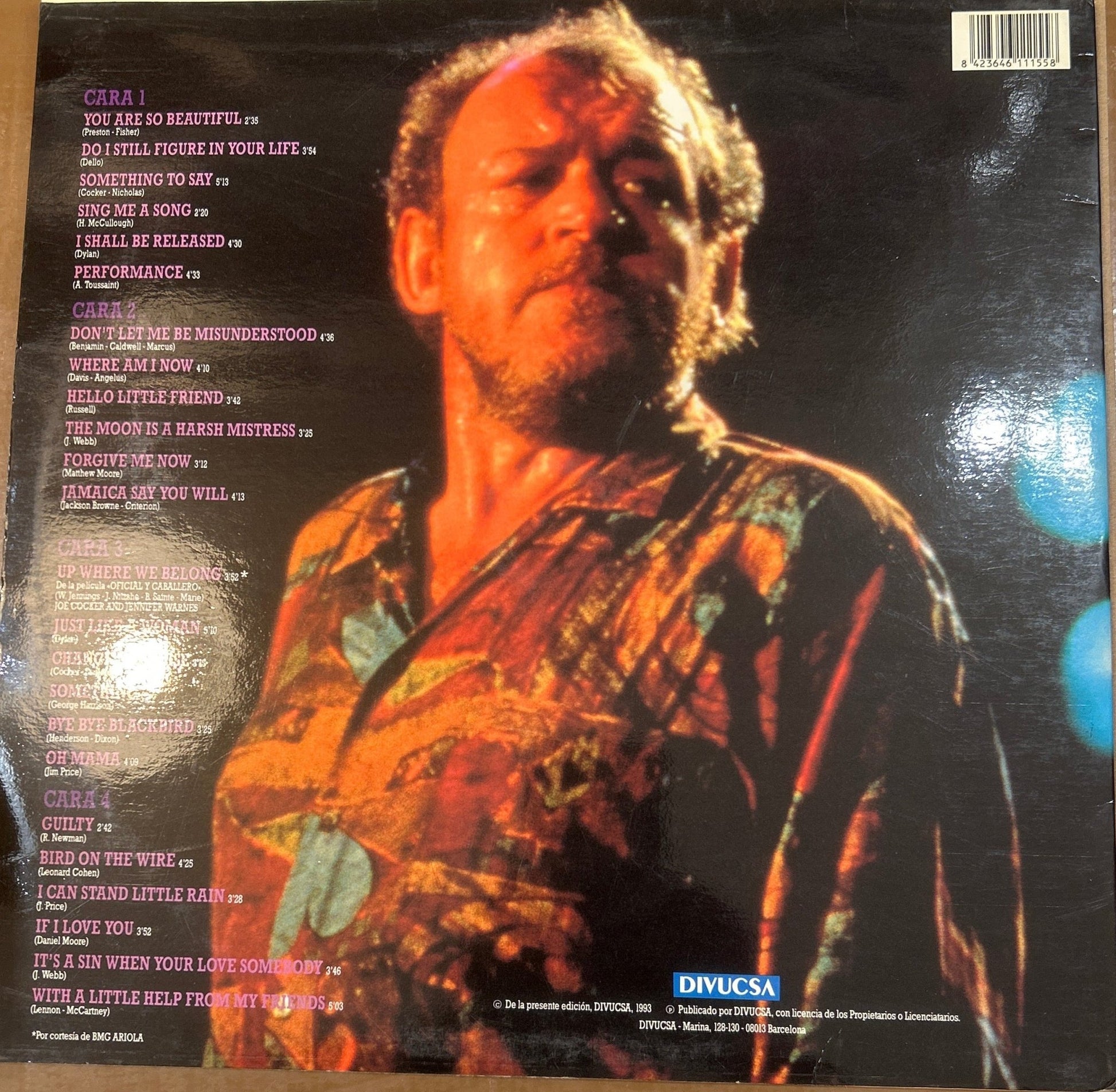 LP Joe Cocker ‎– Sus Mejores Baladas 2ª mano - DISCOS NAKASHA