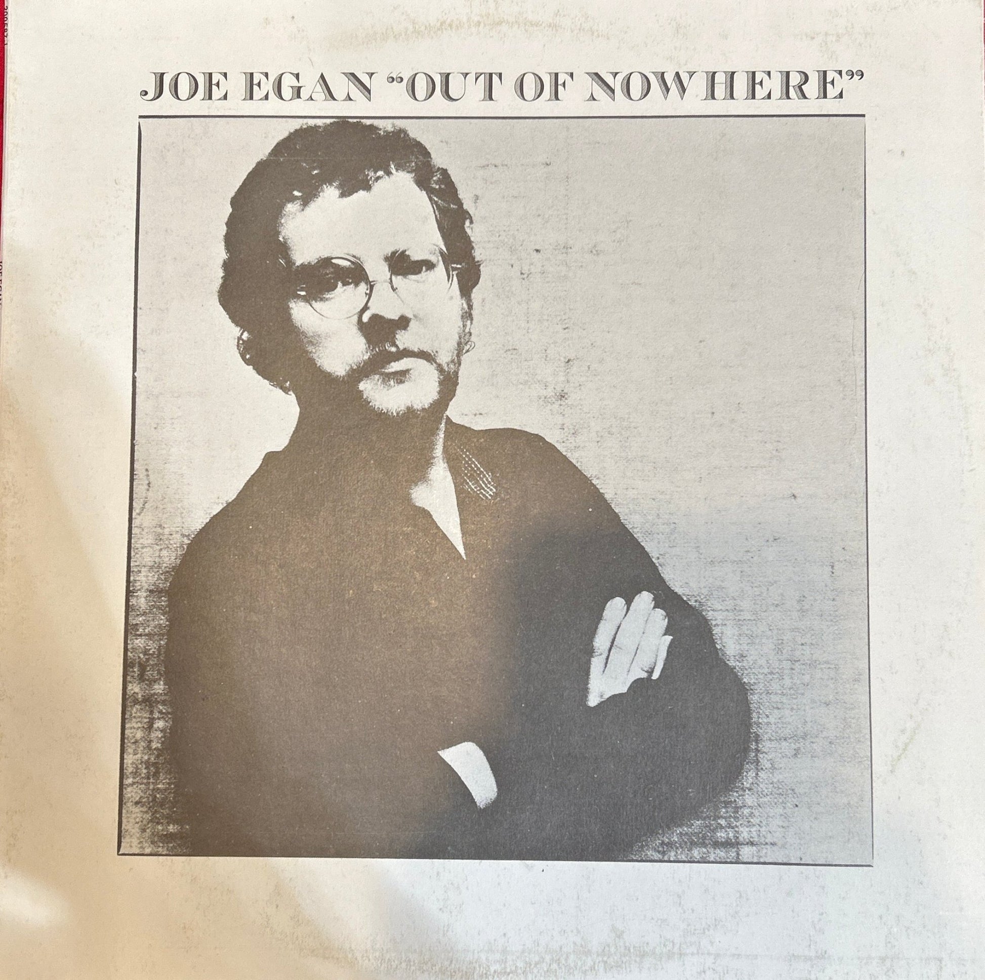 LP Joe Egan ‎– Out Of Nowhere 2ª Mano - DISCOS NAKASHA