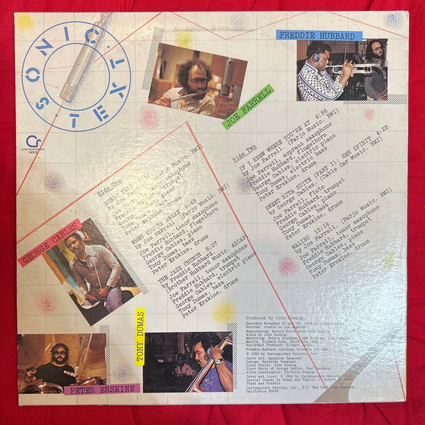 LP Joe Farrell ‎– Sonic Text 2ª Mano - DISCOS NAKASHA