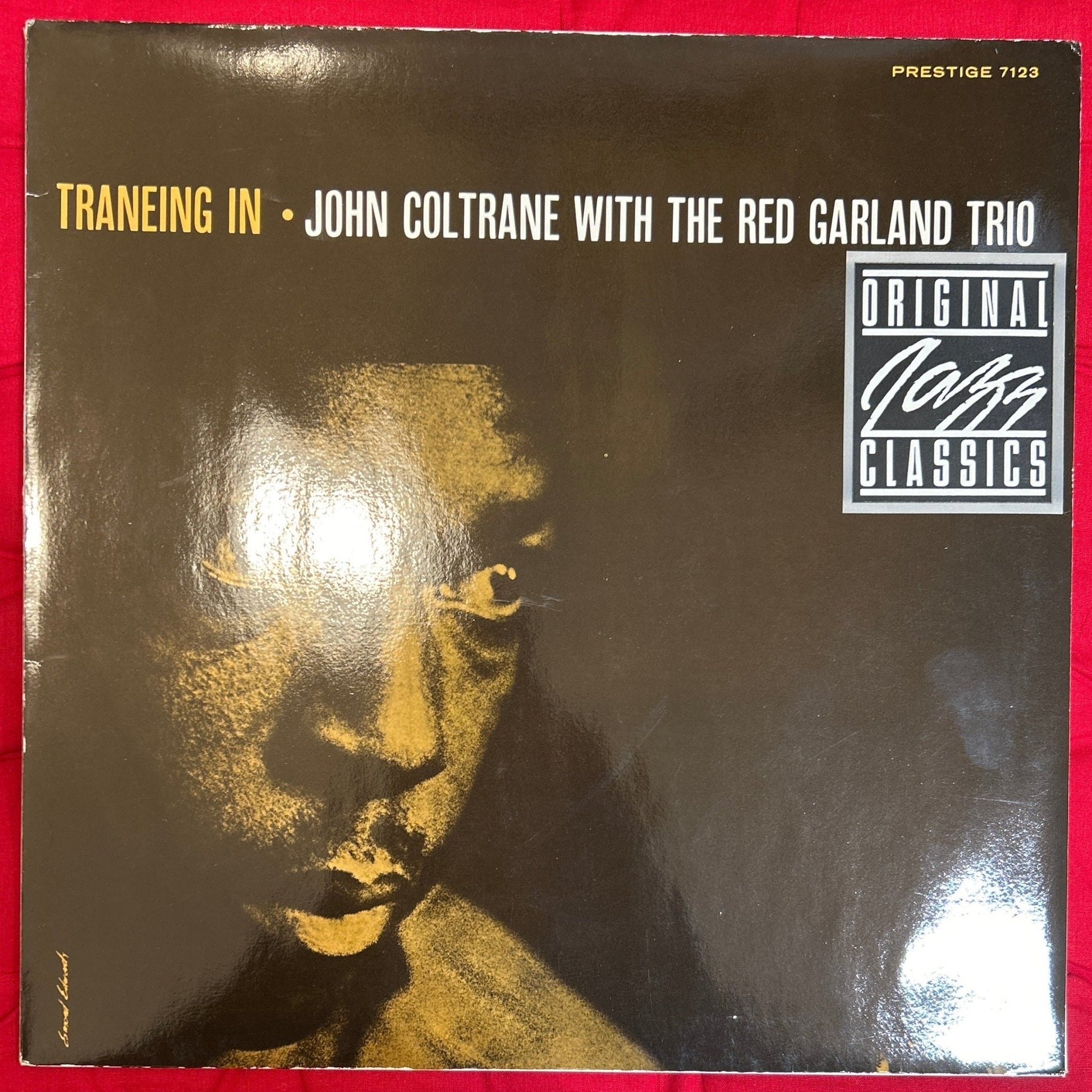 LP John Coltrane With The Red Garland Trio ‎– Traneing In Ed. Alemana 2ª Mano - DISCOS NAKASHA