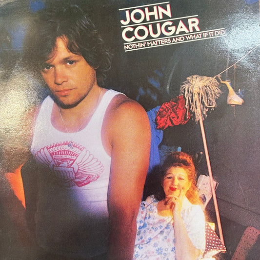 LP John Cougar ‎– Nothin' Matters And What If It Did 2ª Mano - DISCOS NAKASHA