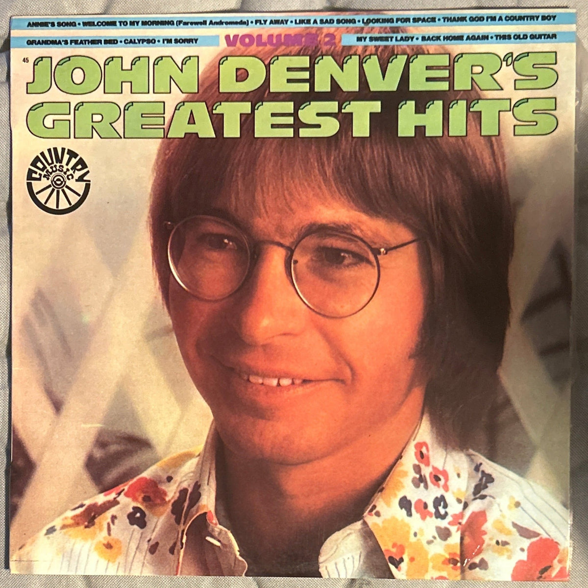 LP John Denver – Greatest Hits Volume 2 2ª Mano - DISCOS NAKASHA