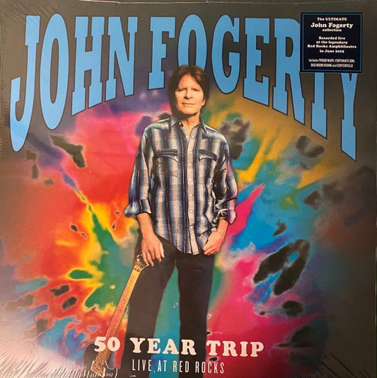 LP John Fogerty ‎– 50 Year Trip Live At Red Rocks Nuevo precintado - DISCOS NAKASHA