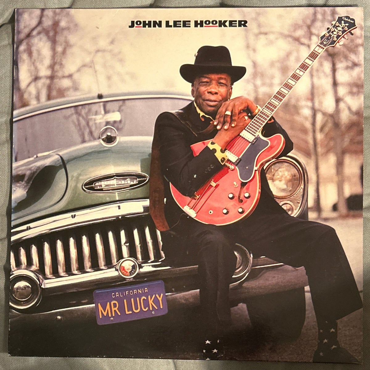 LP John Lee Hooker ‎– Mr. Lucky 2ª Mano - DISCOS NAKASHA
