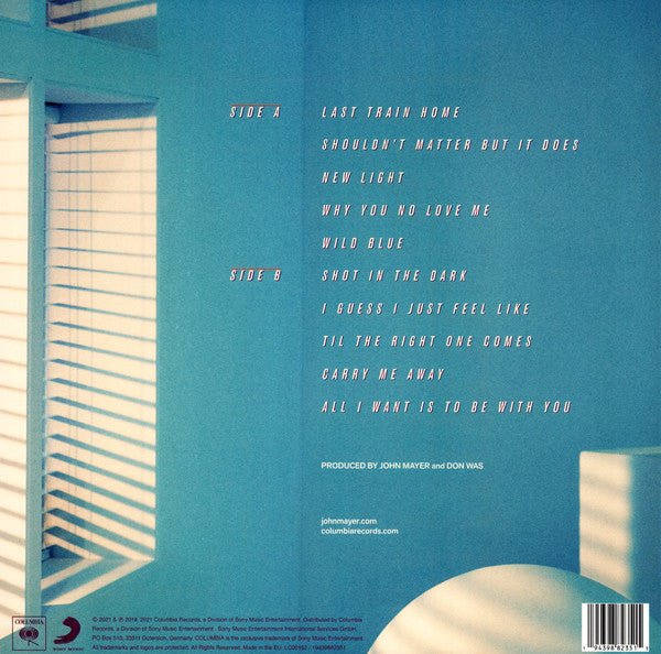LP John Mayer ‎– Sob Rock Nuevo precintado - DISCOS NAKASHA