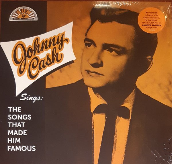 LP Johnny Cash – Johnny Cash Sings The Songs That Made Him Famous Nuevo precintado - DISCOS NAKASHA