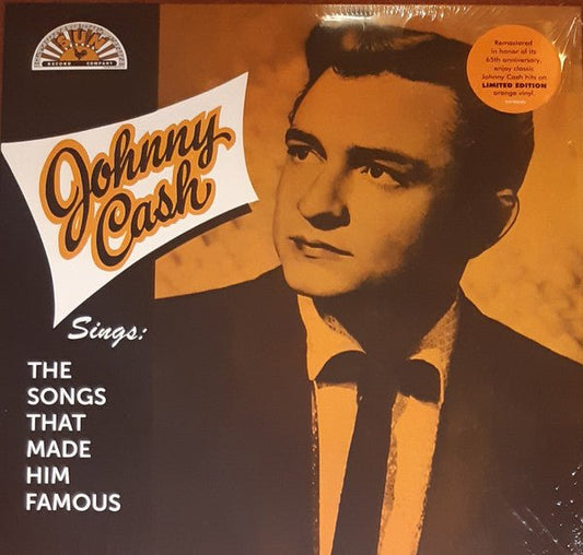 LP Johnny Cash – Johnny Cash Sings The Songs That Made Him Famous Nuevo precintado - DISCOS NAKASHA
