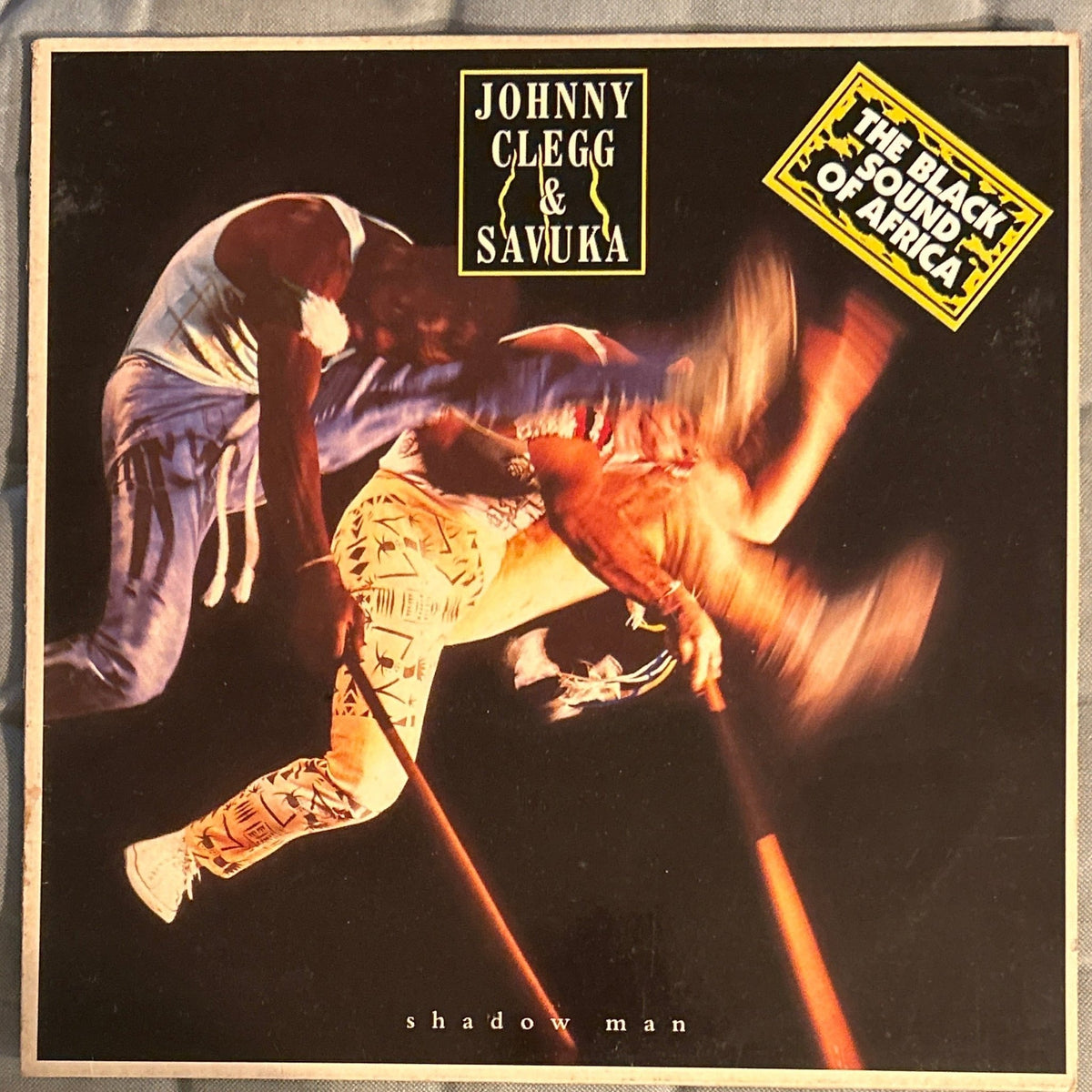 LP Johnny Clegg & Savuka – Shadow Man 2ª Mano - DISCOS NAKASHA