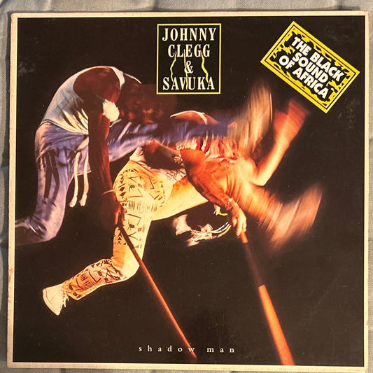 LP Johnny Clegg & Savuka – Shadow Man 2ª Mano - DISCOS NAKASHA