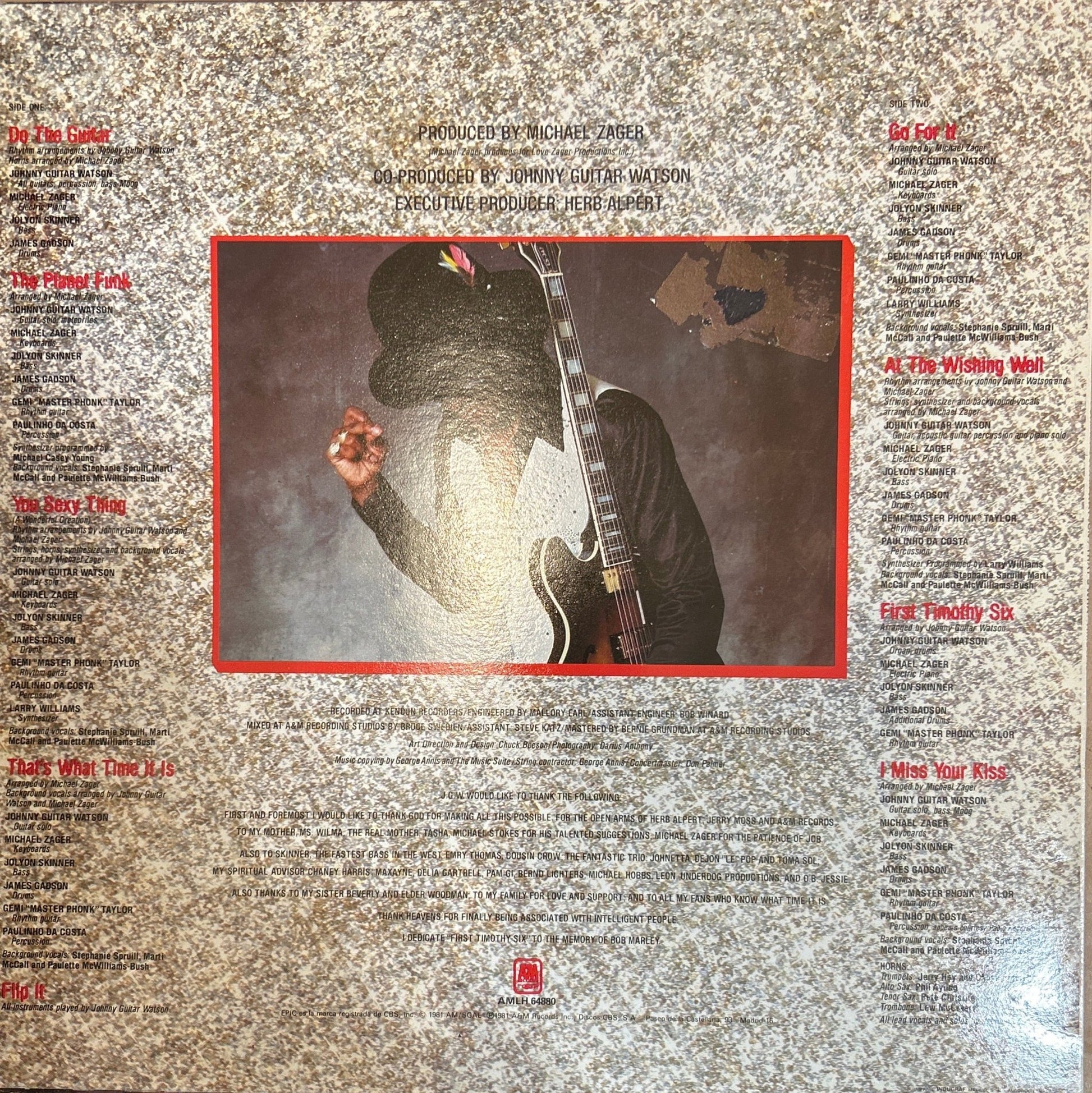 LP Johnny Guitar Watson ‎– That's What Time It Is 2ª Mano (Producto exclusivo recogida en tienda) - DISCOS NAKASHA
