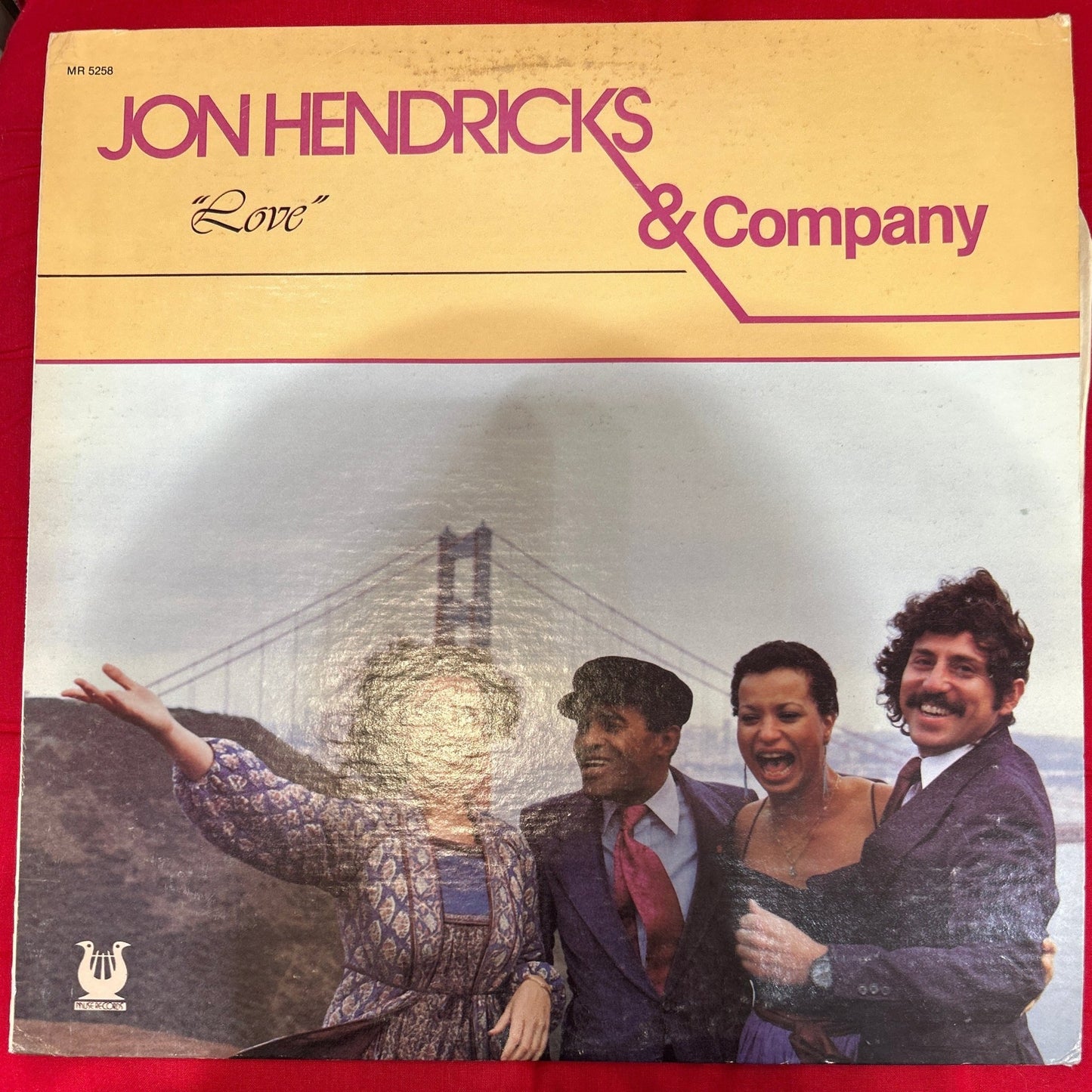 LP Jon Hendricks & Company ‎– Love 2ª Mano - DISCOS NAKASHA