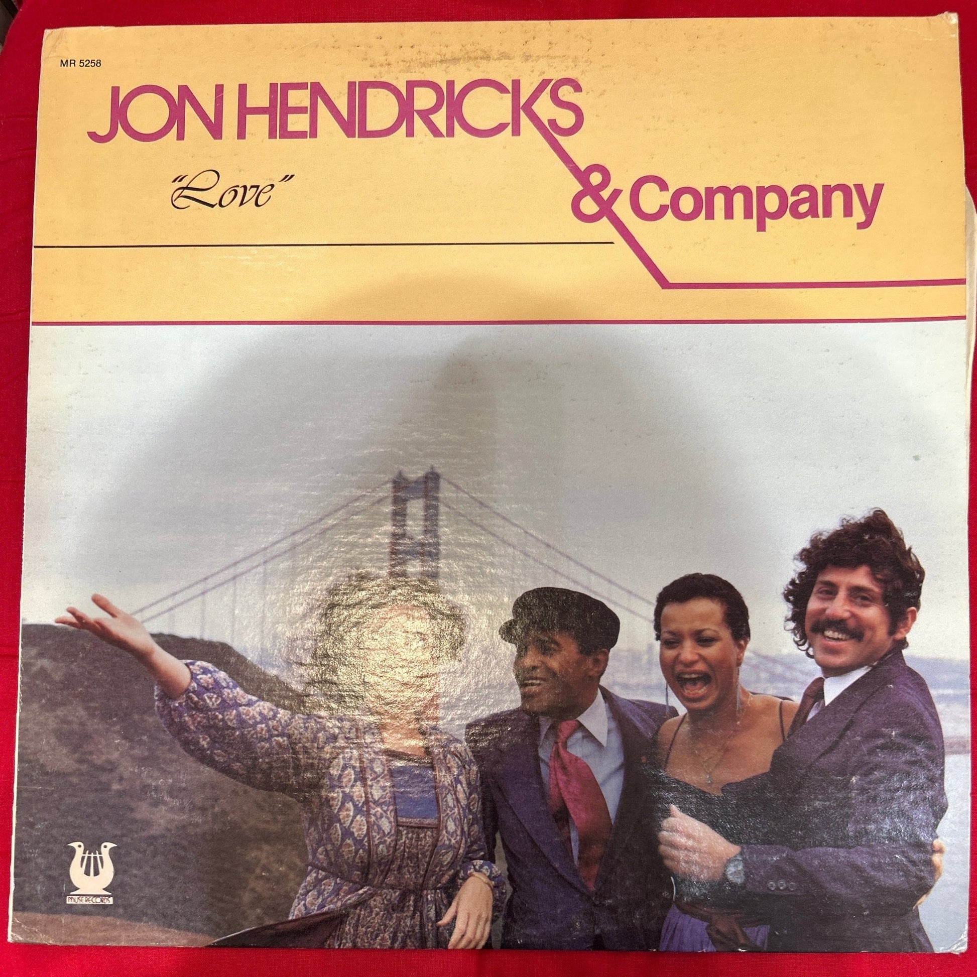 LP Jon Hendricks & Company ‎– Love 2ª Mano - DISCOS NAKASHA