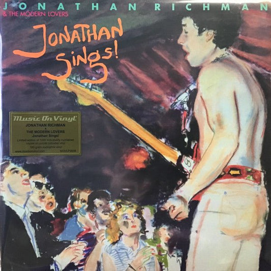 LP Jonathan Richman & The Modern Lovers – Jonathan Sings! Nuevo precintado - DISCOS NAKASHA