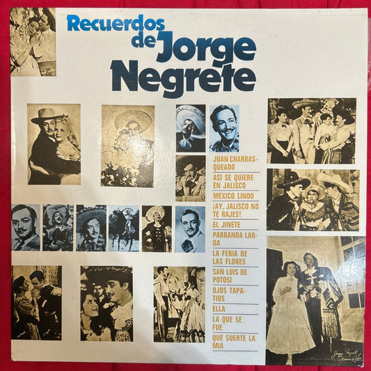 LP Jorge Negrete ‎– Recuerdos De Jorge Negrete 2ª Mano (Producto exclusivo recogida en tienda) - DISCOS NAKASHA