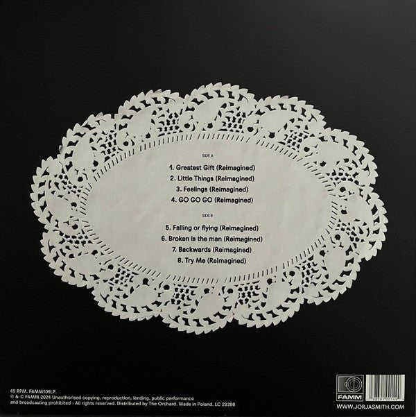 LP Jorja Smith ‎– Falling Or Flying (Reimagined) Nuevo precintado - DISCOS NAKASHA