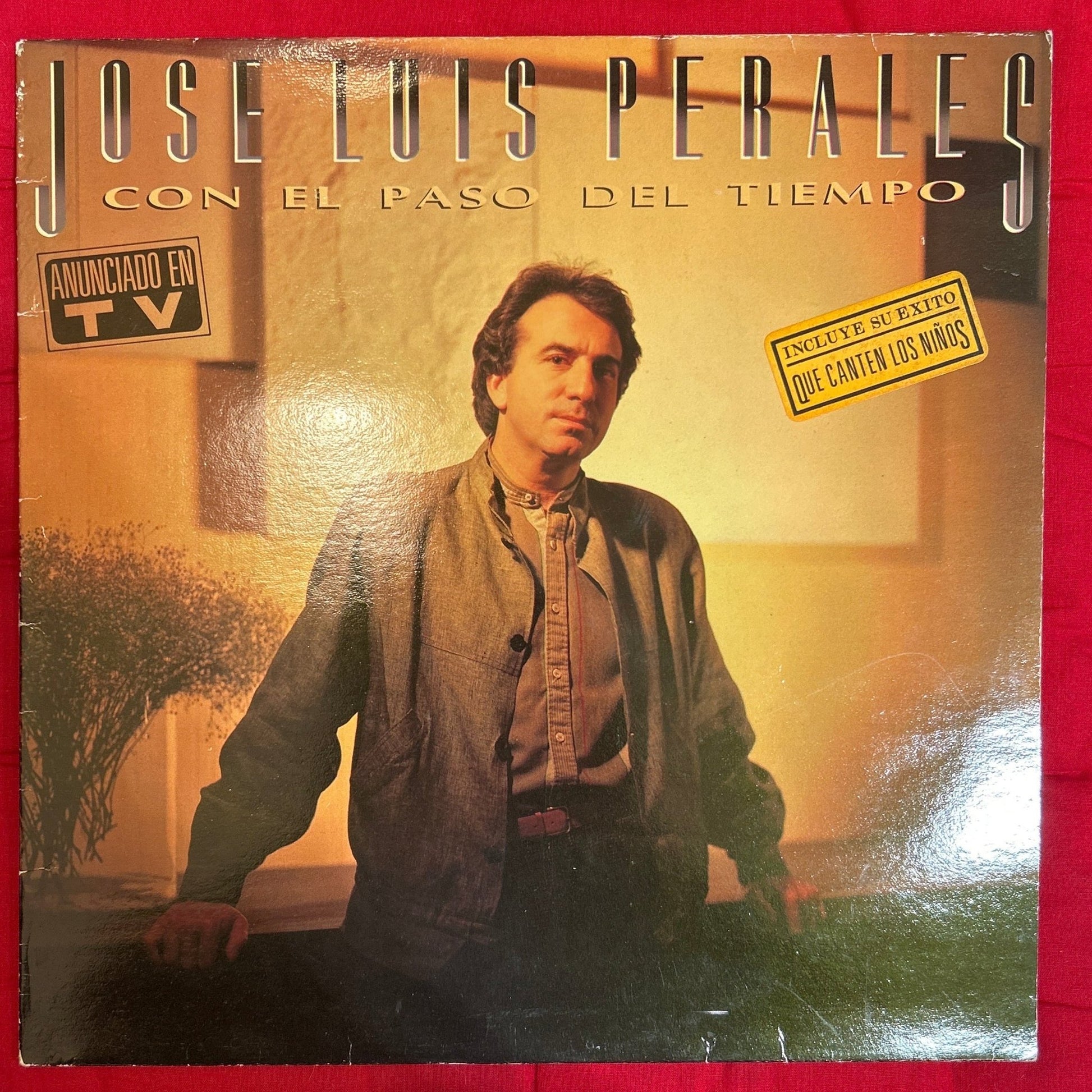 LP Jose Luis Perales ‎– Con El Paso Del Tiempo 2ª Mano (Producto exclusivo recogida en tienda) - DISCOS NAKASHA
