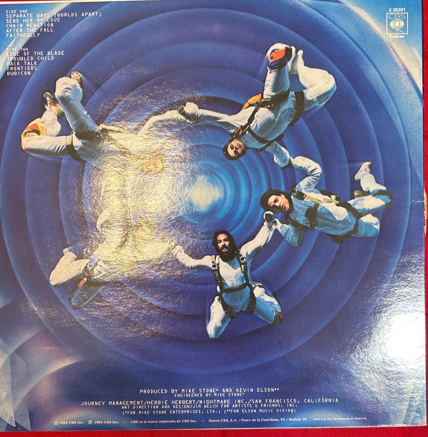 LP Journey ‎– Frontiers 2ª mano - DISCOS NAKASHA