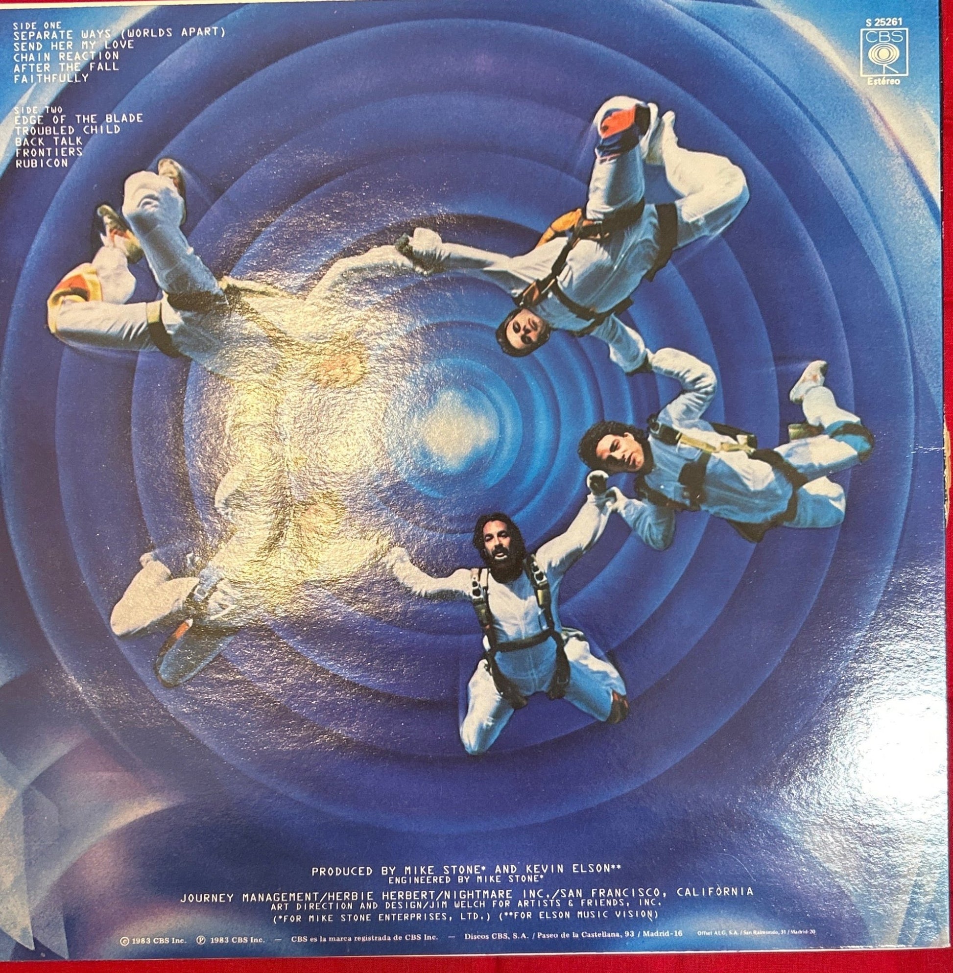 LP Journey ‎– Frontiers 2ª mano - DISCOS NAKASHA