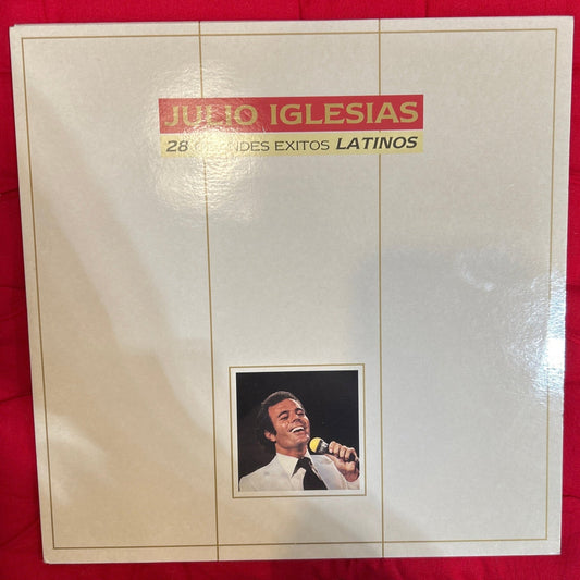 LP Julio Iglesias ‎– 28 Grandes Exitos Latinos 2ª Mano - DISCOS NAKASHA