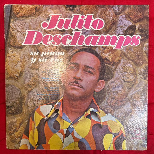 LP Julito Deschamps ‎– Su Piano Y Su Voz 2ª Mano - DISCOS NAKASHA