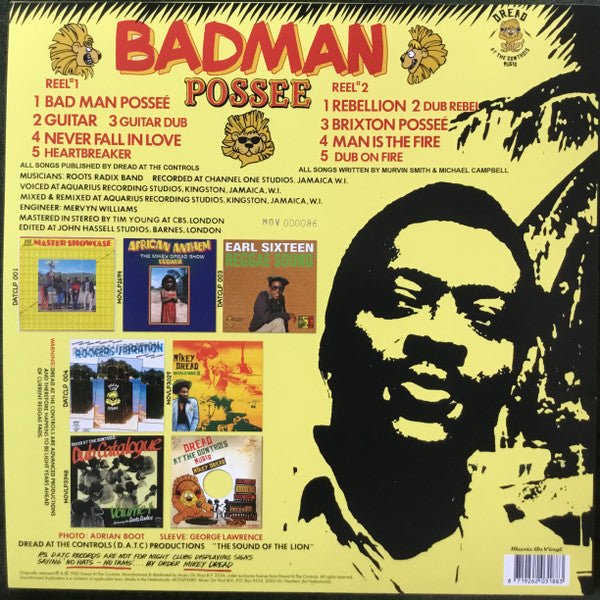 LP Junior Murvin ‎– Badman Possee Nuevo precintado - DISCOS NAKASHA
