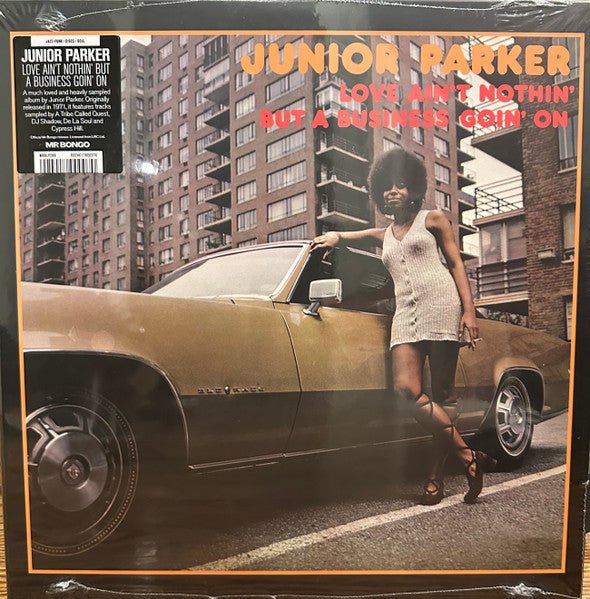 LP Junior Parker ‎– Love Ain't Nothin' But A Business Goin' On Nuevo precintado - DISCOS NAKASHA