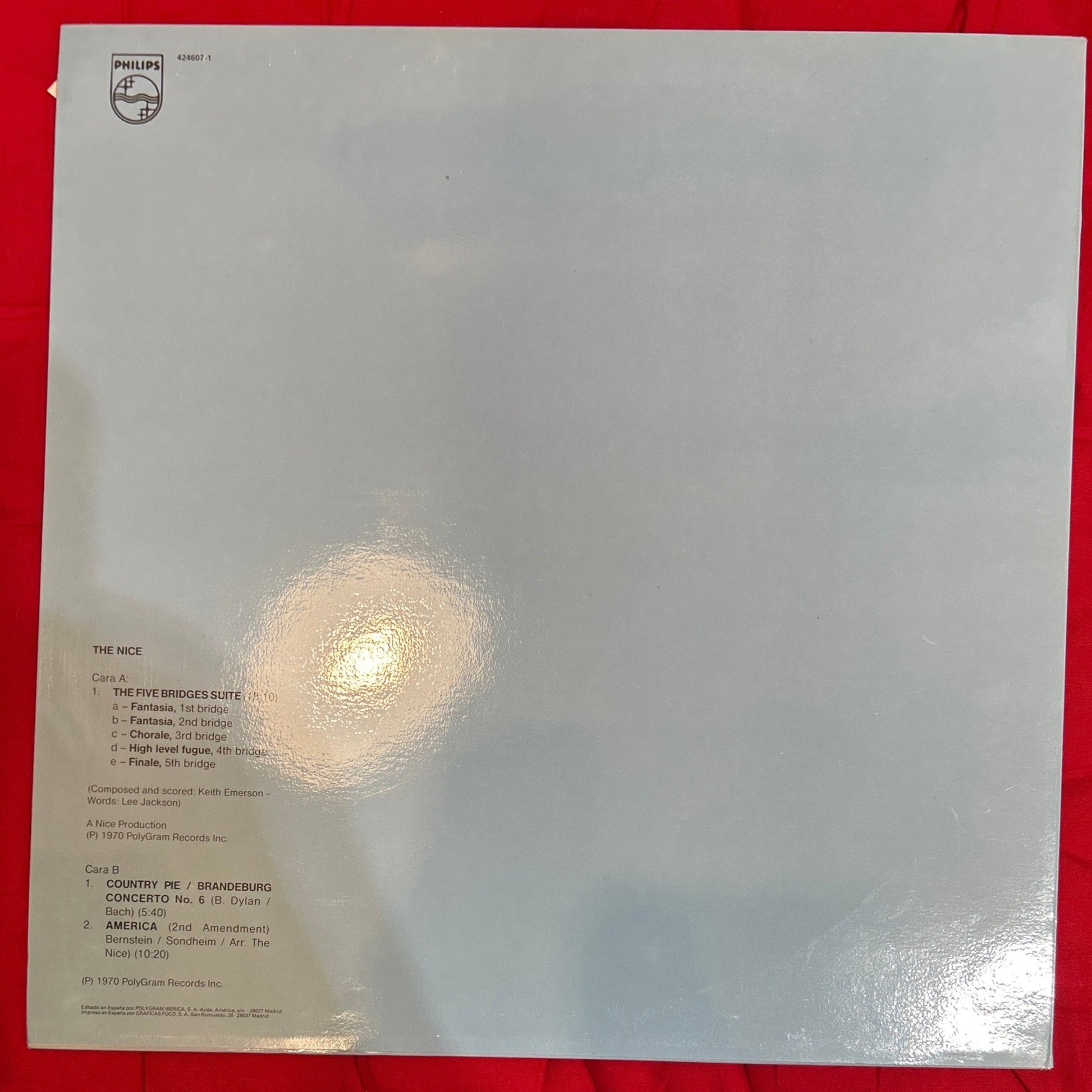 LP Keith Emerson With The Nice ‎– Here Comes... The Nice 2ª Mano (Producto exclusivo recogida en tienda) - DISCOS NAKASHA
