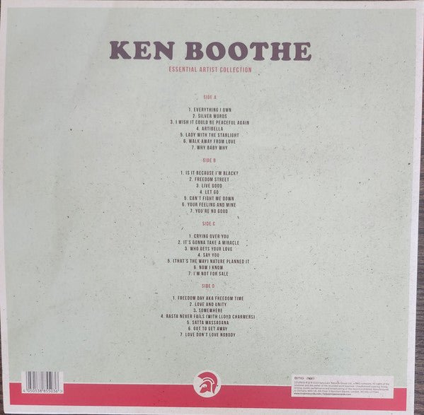 LP Ken Boothe – Essential Artist Collection Nuevo precintado - DISCOS NAKASHA