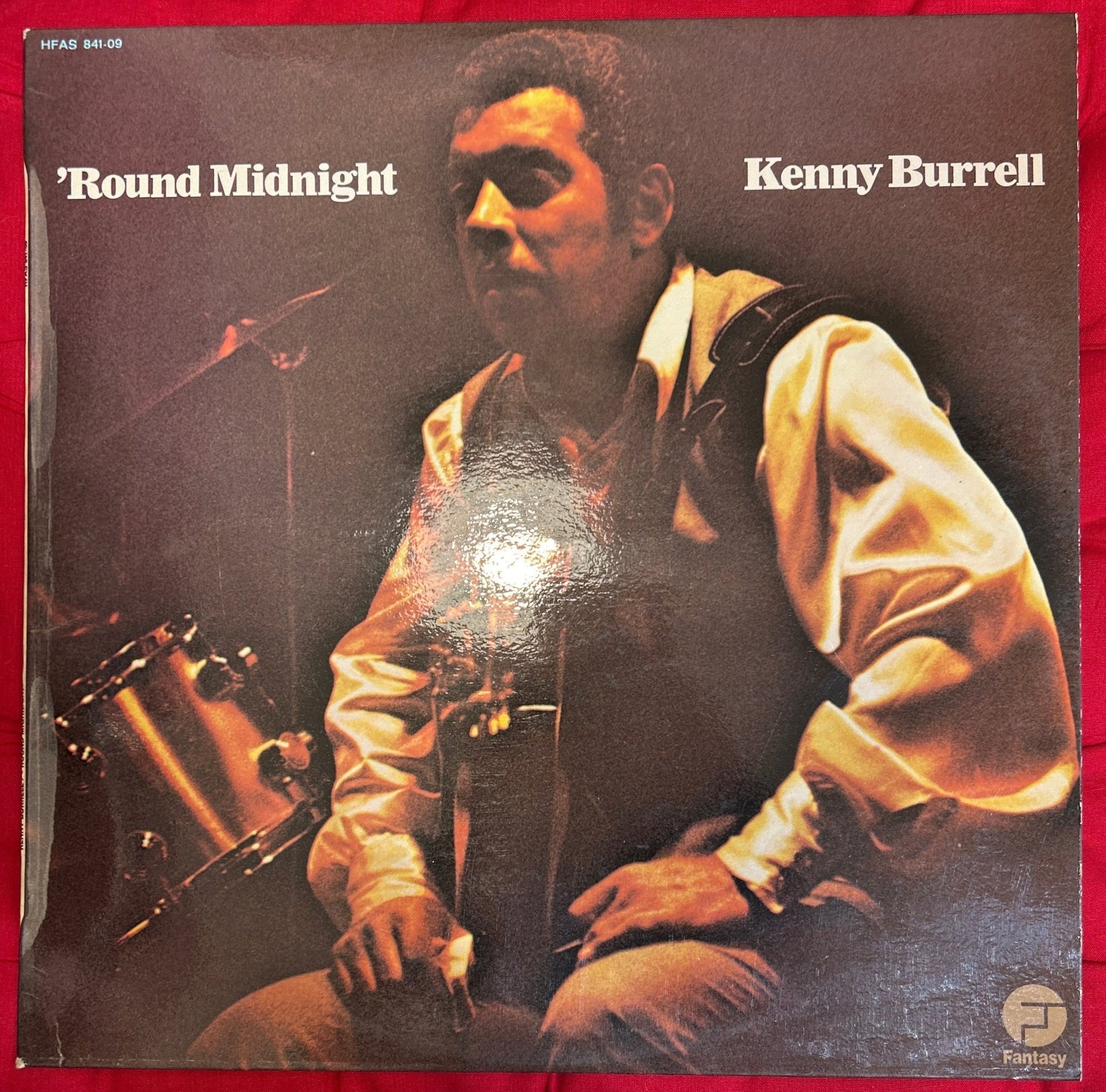 LP Kenny Burrell ‎– 'Round Midnight 2ª Mano - DISCOS NAKASHA