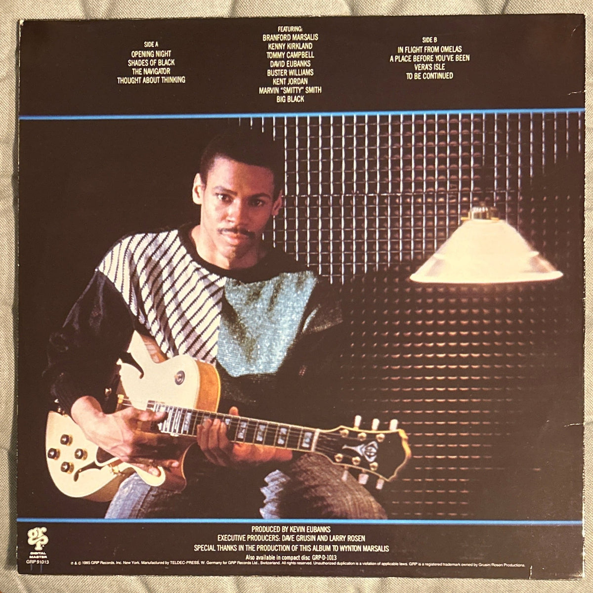LP Kevin Eubanks ‎– Opening Night 2ª Mano - DISCOS NAKASHA