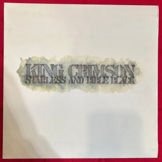 LP King Crimson ‎– Starless And Bible Black Nuevo precintado - DISCOS NAKASHA