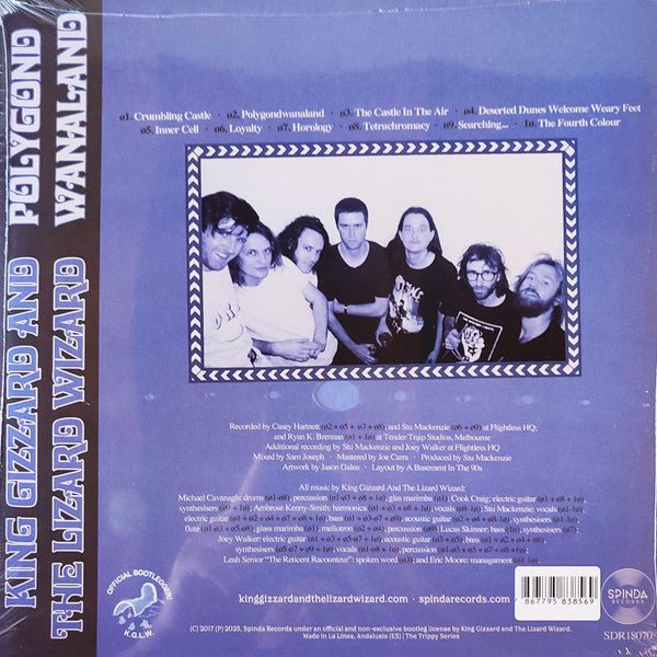 LP King Gizzard And The Lizard Wizard – Polygondwanaland Nuevo precintado - DISCOS NAKASHA